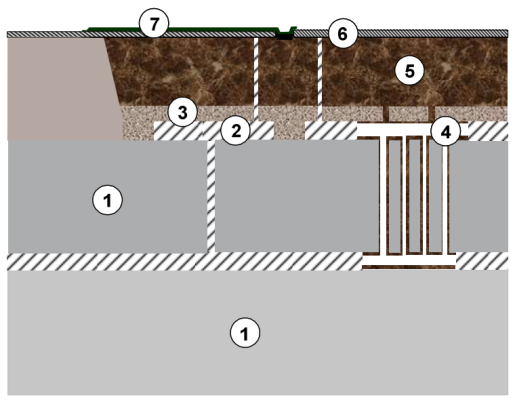 Figure 7. MEMS encapsulation cross section