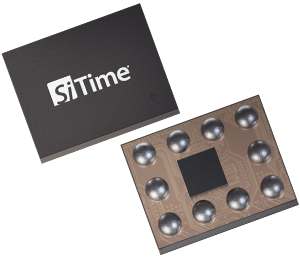 10-pin Mobile Clock Generator CSP (Top & Bottom Angled View)
