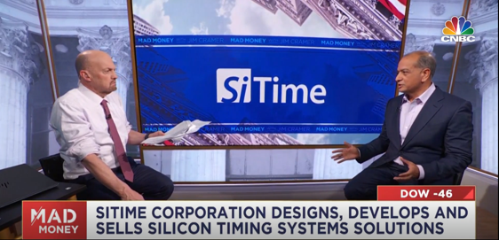 CNBC Cramer with Rajesh Vashist, SiTime CEO