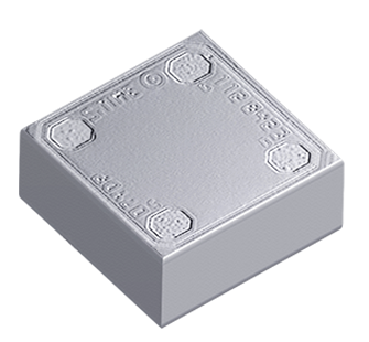 MHz MEMS Resonator Package Cropped Square