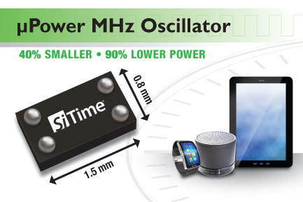 SiT8021 low power oscillator