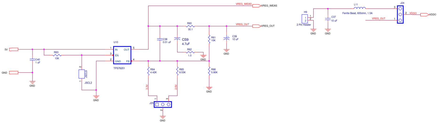 Figure A10. SiT6502EB ODR7 Supply Diagram