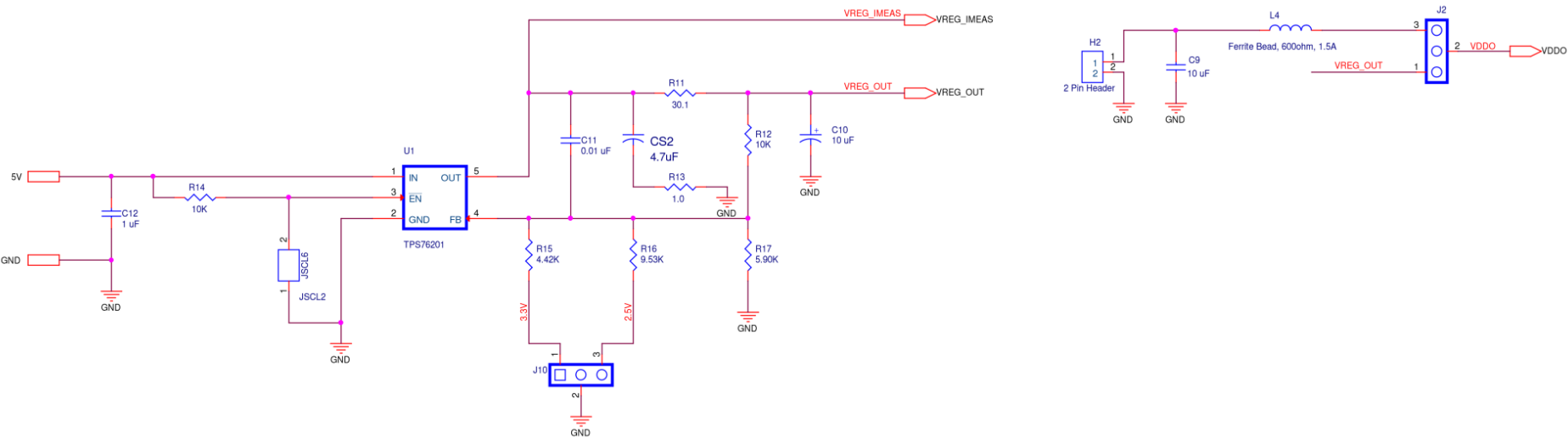 Figure A2. SiT6502EB VDDS Supply Diagram