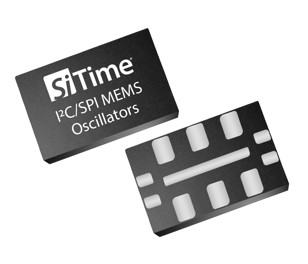 I2C/SPI programmable oscillators in small 5.0 x 3.2 mm packages