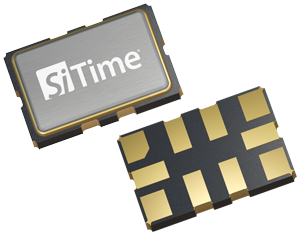 5032 10-Pin Ceramic MEMS Oscillator (Top &amp; Bottom Angled View)