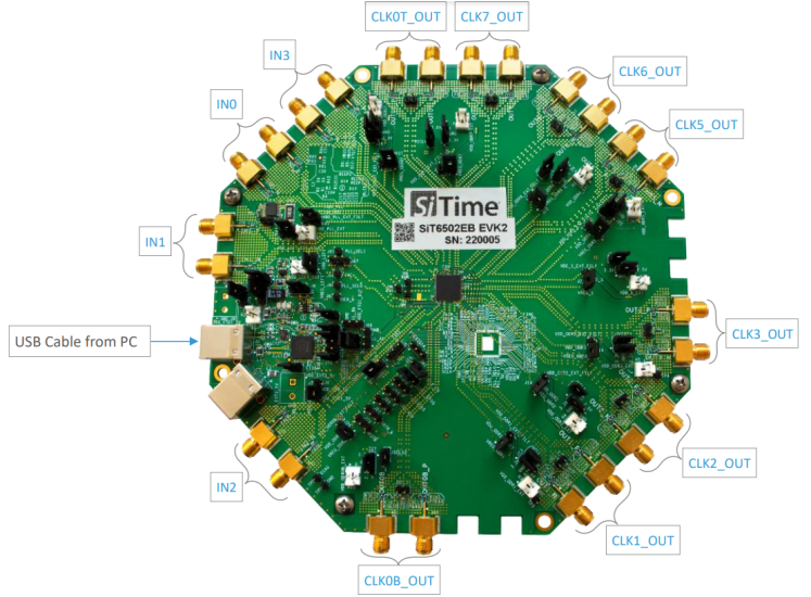 Figure A20. SiT6502EB Top View