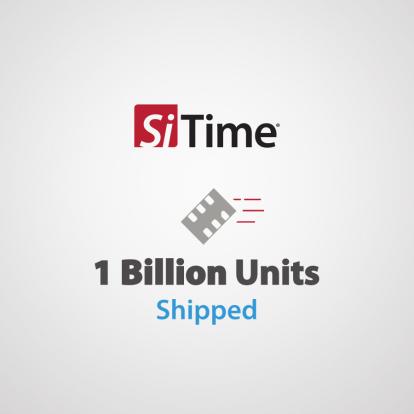 PR Image - SiTime Ships 1 Billion Units