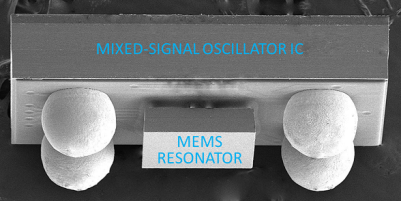 Bild: Vergleich von Mixed-Signal-Oszillatoren und MEMS-Resonator-CSPs