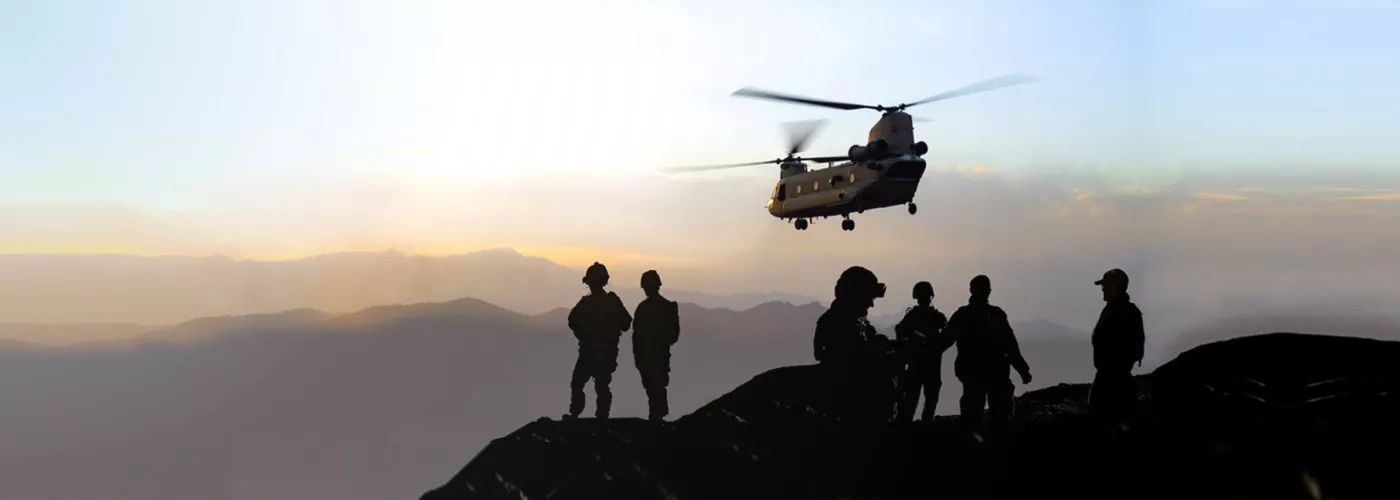 Aerospace defense interior hero
