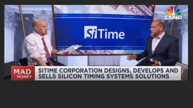 CNBC Cramer with Rajesh Vashist, SiTime CEO