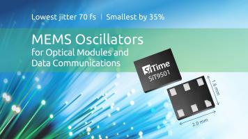 
<span>MEMS Oscillators for Optical Modules</span>
