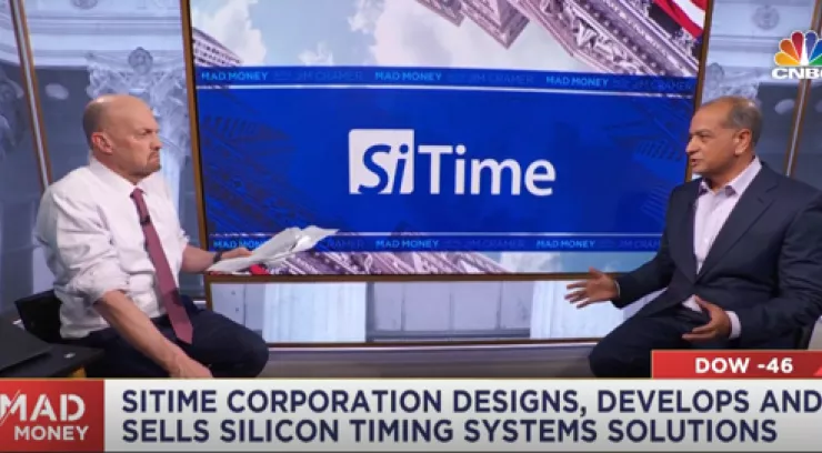 CNBC Cramer with Rajesh Vashist, SiTime CEO
