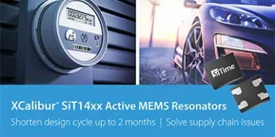 XCalibur Active Resonators SiT14xx PR image