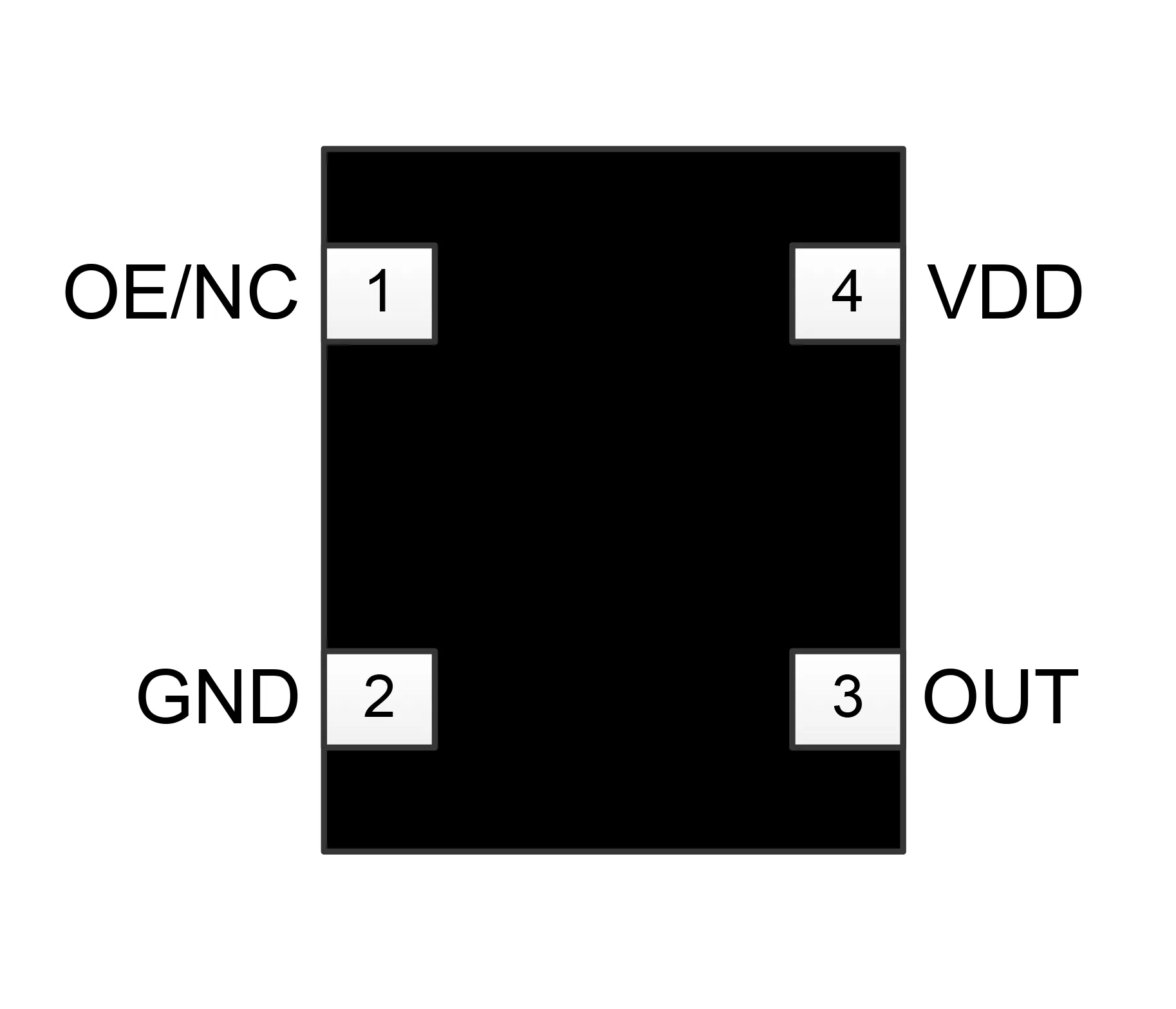 SiT8925 pin assignments 